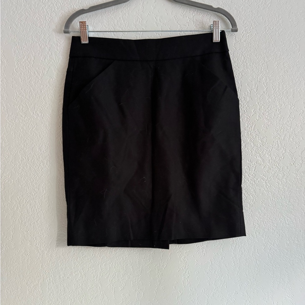 Classic Black Pencil Skirt